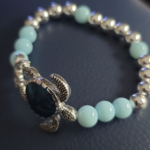 Sea Turtle Bracelet Beaded - Picture 7 of 8